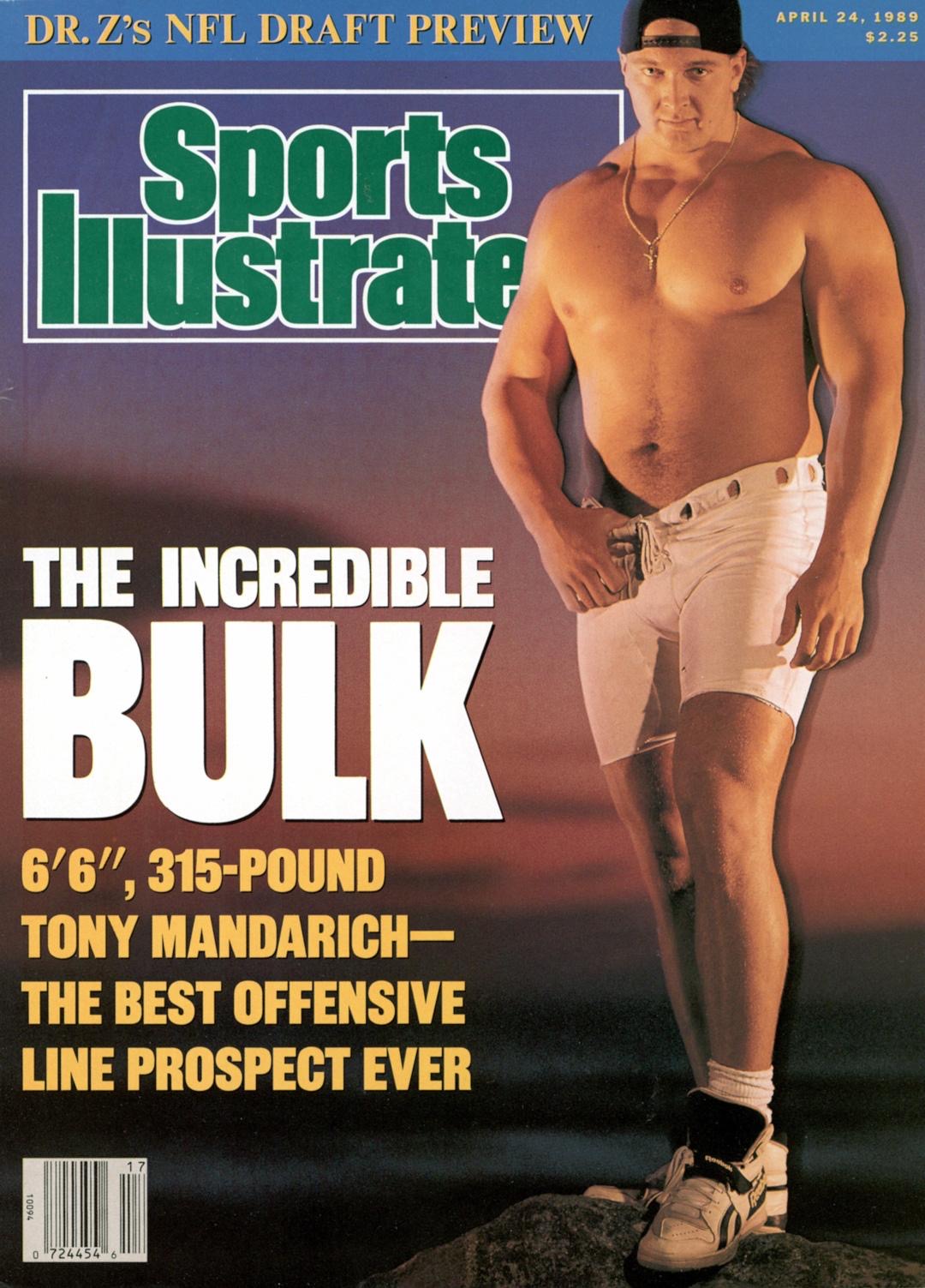 Sports Illustrated April 1989 — The Incredible Bulk